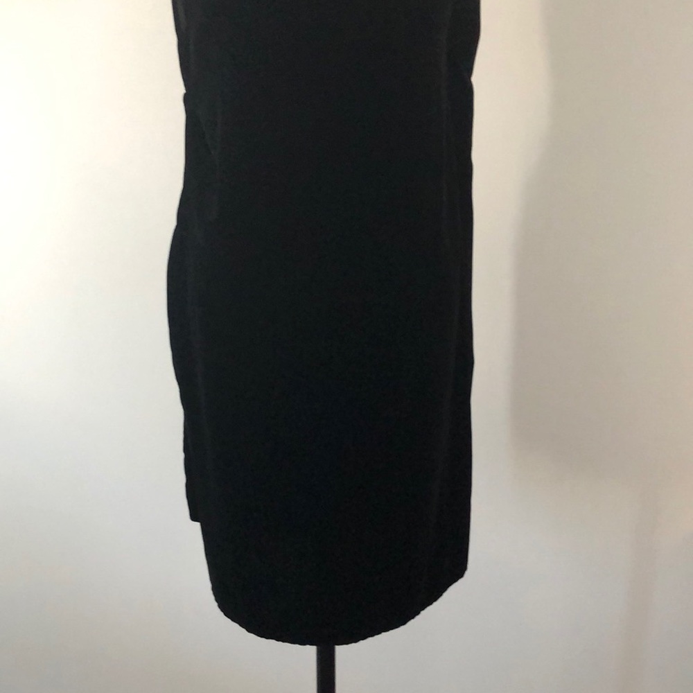 DVF Velvet Faux Wrap Dress NWT - Picture 7 of 8